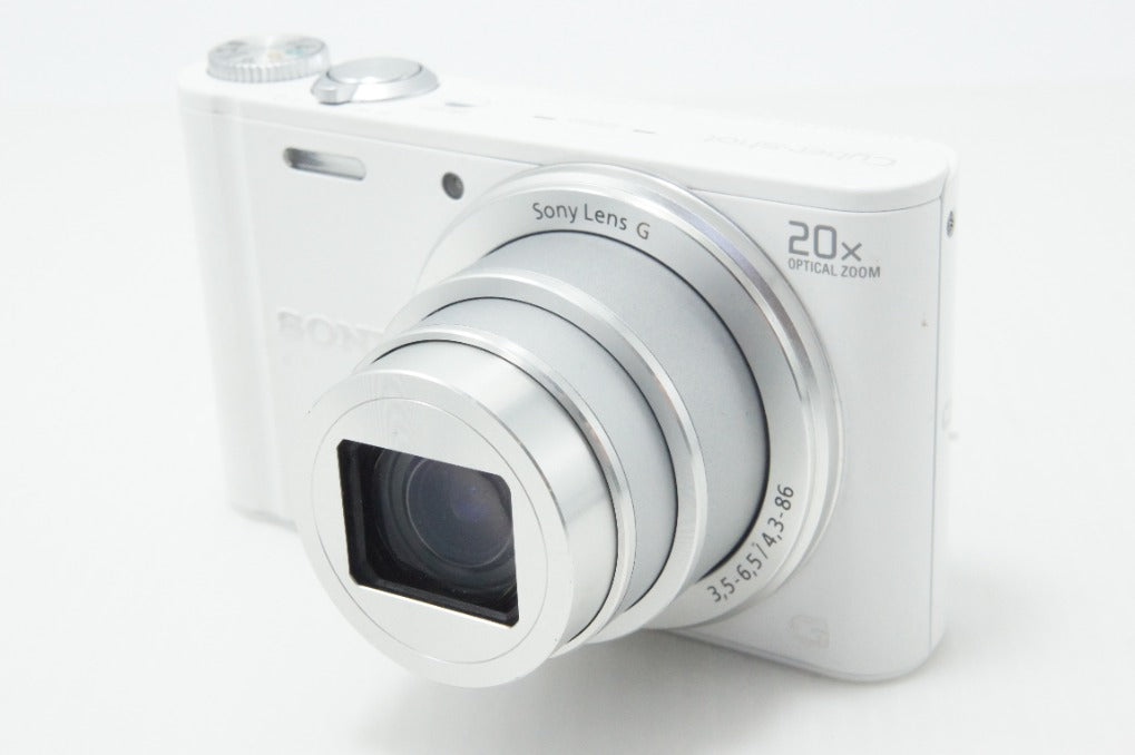 良品 SONY ソニー Cyber-shot DSC-WX300 コンパクトデジタルカメラ ホワイト 260619aa
