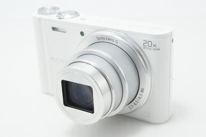 良品 SONY ソニー Cyber-shot DSC-WX300 コンパクトデジタルカメラ ホワイト 260619aa