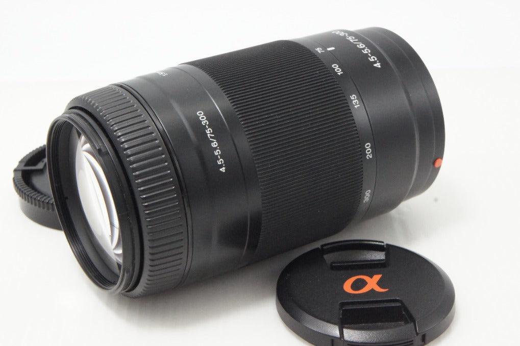 SONY ソニー AF 75-300mm F4.5-5.6 SAL75300 MINOLTA αマウント ズームレンズ フルサイズ フード付 260623h