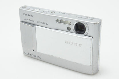 SONY ソニー Cyber-shot DSC-T10 コンパクトデジタルカメラ シルバー 260624ag