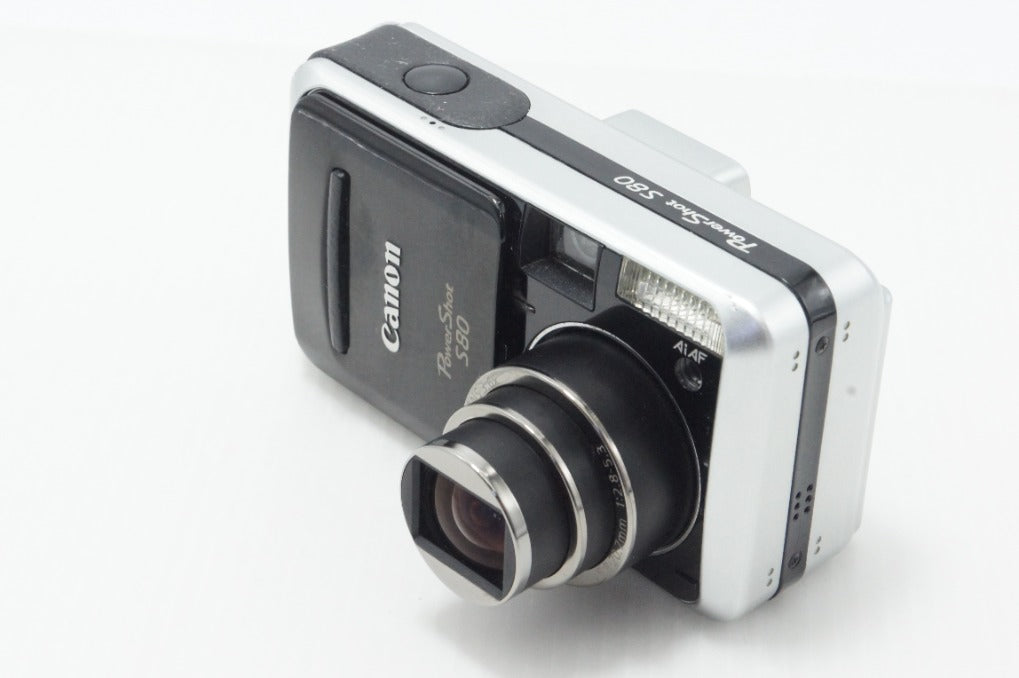 Canon キヤノン PowerShot S80 コンパクトデジタルカメラ ブラック 元箱付 260624p