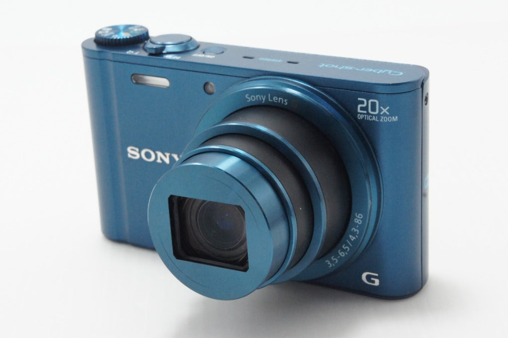 美品 SONY ソニー Cyber-shot DSC-WX300 コンパクトデジタルカメラ ブルー 260624z