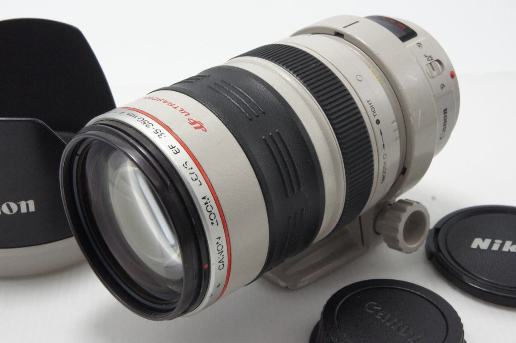 Canon キヤノン EF 35-350mm F3.5-5.6L USM フルサイズ ズームレンズ フード付 260624bp