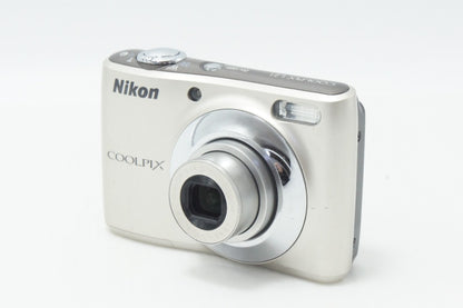 良品 Nikon ニコン COOLPIX L21 コンパクトデジタルカメラ シルバー 260629d