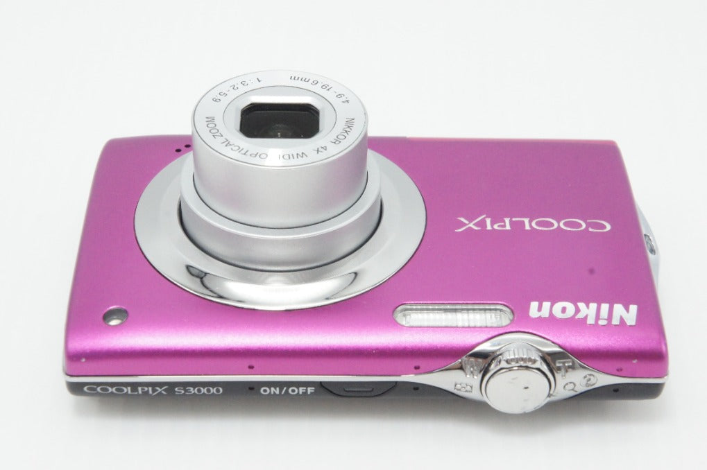 良品 Nikon ニコン COOLPIX S3000 コンパクトデジタルカメラ ビビッドピンク 260616at