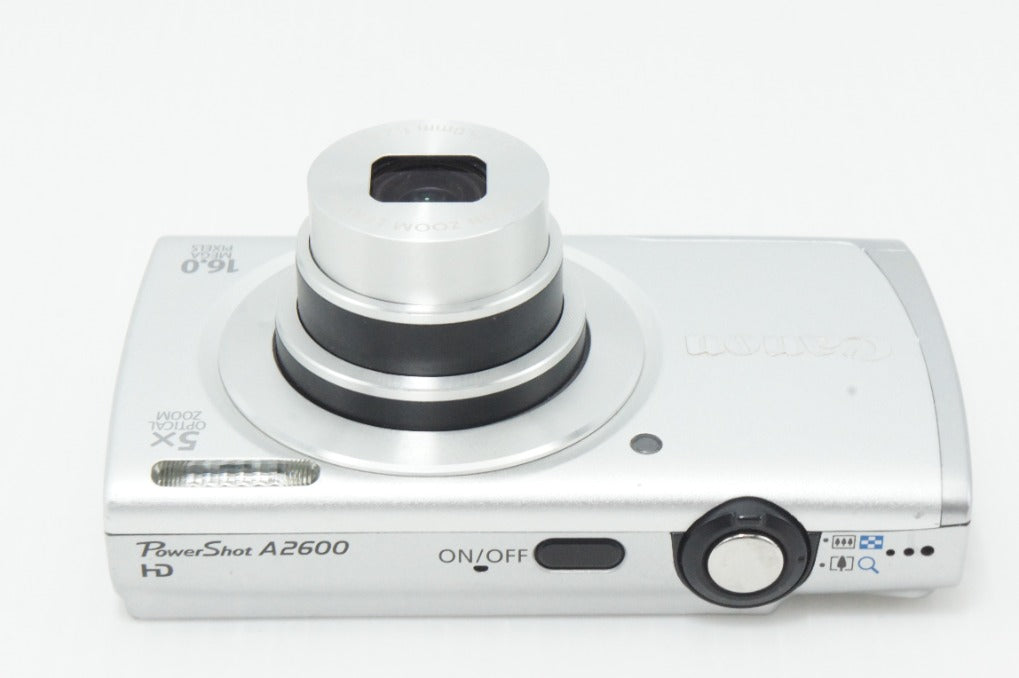 良品 Canon キヤノン PowerShot A2600 コンパクトデジタルカメラ シルバー 260616al