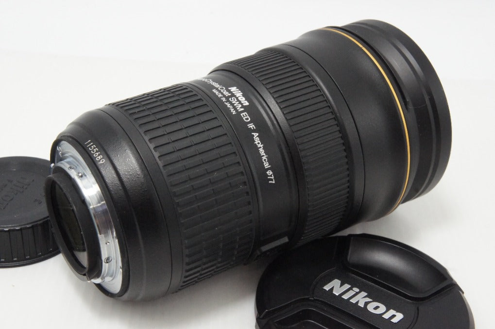 美品 Nikon ニコン AF-S NIKKOR 24-70mm F2.8G ED ズームレンズ フード ケース付 260617e