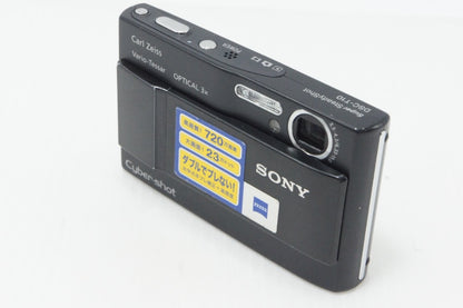 美品 SONY ソニー Cyber-shot DSC-T10 コンパクトデジタルカメラ ブラック 260616aa
