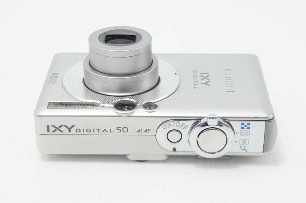 Canon キヤノン IXY DIGITAL 50 コンパクトデジタルカメラ シルバー 260618n