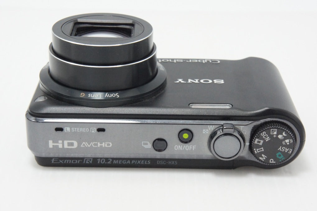SONY ソニー Cyber-shot DSC-HX5V コンパクトデジタルカメラ ブラック ケース付 260618f