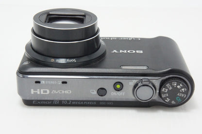 SONY ソニー Cyber-shot DSC-HX5V コンパクトデジタルカメラ ブラック ケース付 260618f