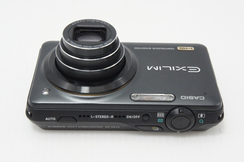 美品 CASIO カシオ EXILIM EX-ZR10 コンパクトデジタルカメラ ブラック 元箱付 260618q