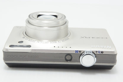 Nikon ニコン COOLPIX S6000 コンパクトデジタルカメラ シャンパンシルバー 260603y