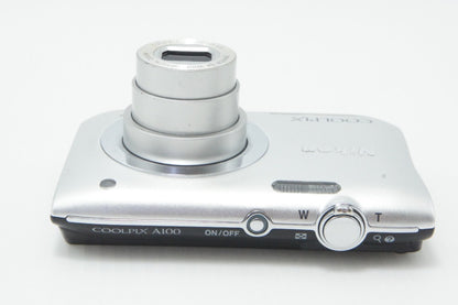 Nikon ニコン COOLPIX A100 コンパクトデジタルカメラ シルバー 260610p