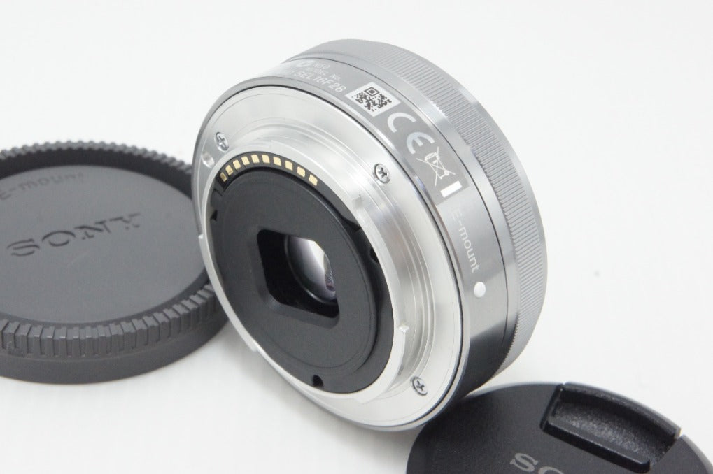 美品 SONY ソニー E 16mm F2.8 SEL16F28 Eマウント APS-C 単焦点レンズ
