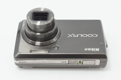 Nikon ニコン COOLPIX S600 コンパクトデジタルカメラ アーバンブラック 260616o