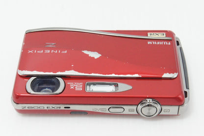 FUJIFILM フジフィルム FinePix Z800EXR コンパクトデジタルカメラ レッド 260620q