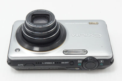 訳あり品 CASIO カシオ EXILIM EX-ZR10 コンパクトデジタルカメラ シルバー 元箱付 260620t