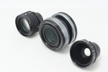美品 LENS BABY COMPOSER PRO II レンズセット Sweet 50/Sweet 35/Edge 80/Macro Converter Nikon Fマウント 260618am