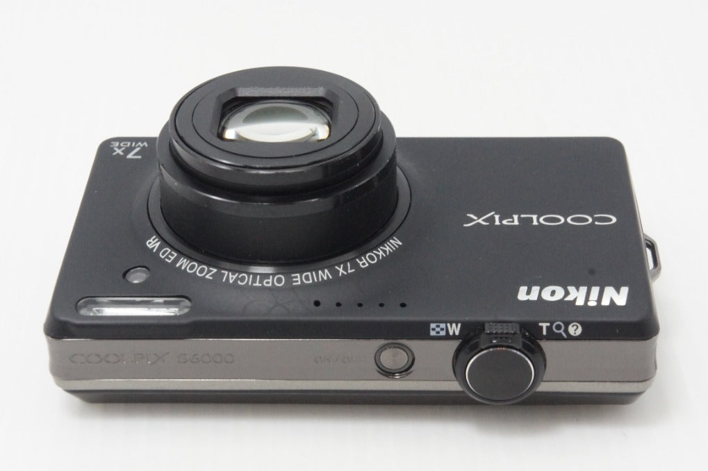 Nikon ニコン COOLPIX S6000 コンパクトデジタルカメラ ノーブルブラック 元箱付 260616aj