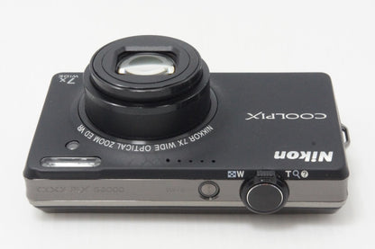 Nikon ニコン COOLPIX S6000 コンパクトデジタルカメラ ノーブルブラック 元箱付 260616aj