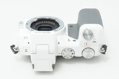 Nikon ニコン 1 V2 ボディ ミラーレス一眼カメラ ホワイト 260623d