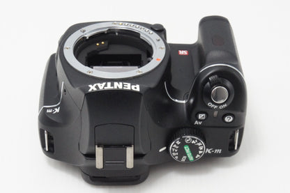PENTAX ペンタックス K-m ボディ デジタル一眼レフカメラ ブラック 260623y