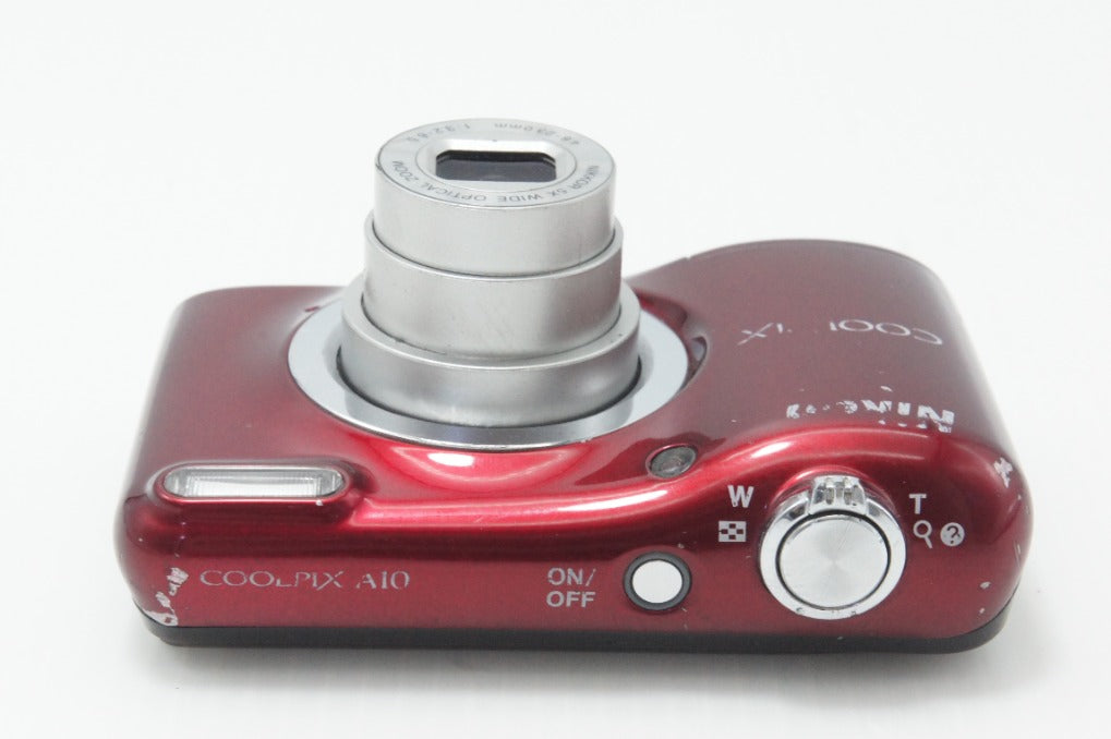 Nikon ニコン COOLPIX A10 コンパクトデジタルカメラ レッド 260624ab