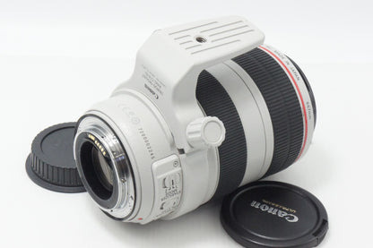 良品 Canon キヤノン EF 70-300mm F4-5.6L IS USM フルサイズ ズームレンズ フード ポーチ付 260624bc