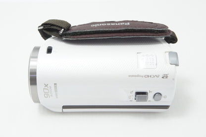 美品 Panasonic パナソニック デジタルハイビジョンビデオカメラ HC-V360M ホワイト 260624ay