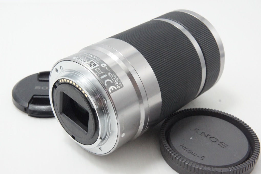 SONY ソニー E 55-210mm F4.5-6.3 OSS SEL55210 Eマウント APS-C ズームレンズ シルバー 260624bo【アルプスカメラ】