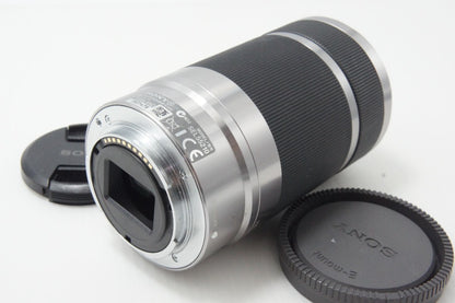 SONY ソニー E 55-210mm F4.5-6.3 OSS SEL55210 Eマウント APS-C ズームレンズ シルバー 260624bo【アルプスカメラ】