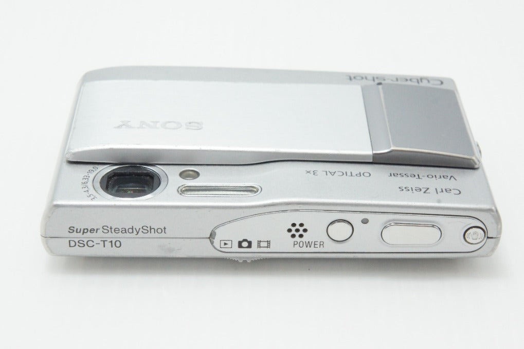 SONY ソニー Cyber-shot DSC-T10 コンパクトデジタルカメラ シルバー 260624ag