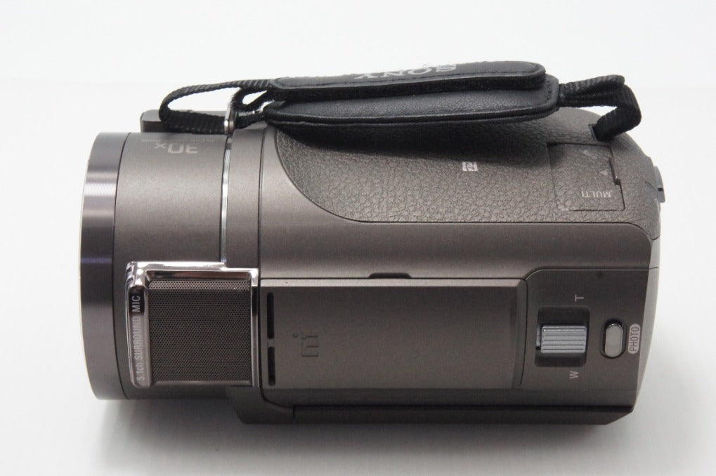 美品 SONY ソニー Handycam FDR-AX40 デジタル4Kビデオカメラレコーダー ブラウン ケース付 260624a