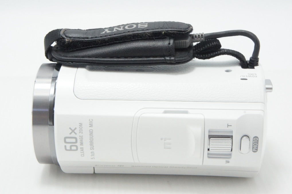 良品 SONY ソニー デジタルビデオカメラ Handycam HDR-CX535 ホワイト 260624ad