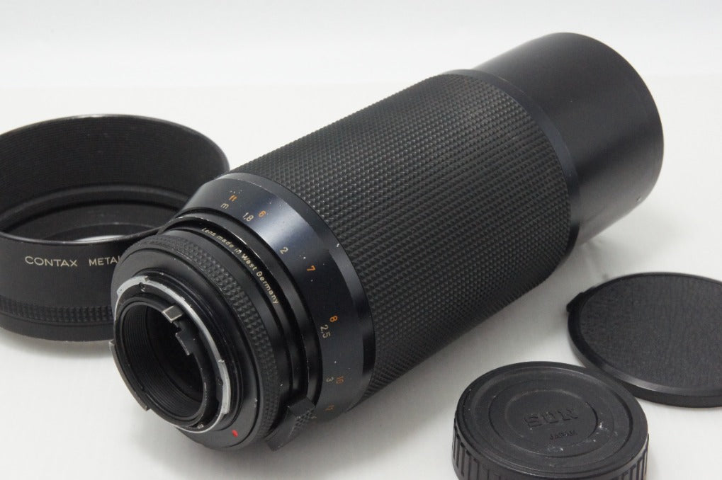 CONTAX Carl Zeiss Vario-Sonnar T* 70-210mm F3.5 AEG ヤシコンマウント CY Mount MF メタルフード付 260624bj