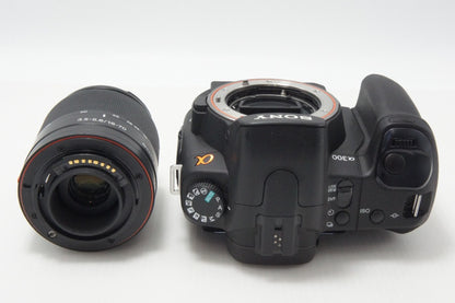 美品 SONY ソニー α300 ボディ + DT 18-70mm レンズキット デジタル一眼レフカメラ 260624n