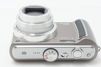 良品 Panasonic パナソニック LUMIX DMC-TZ5 コンパクトデジタルカメラ ブラウン 元箱付 260624ah
