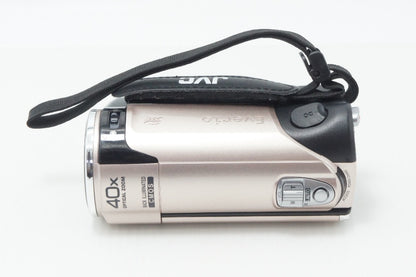 良品 JVC ケンウッド Everio GZ-E77 デジタルビデオカメラ シャンパンゴールド 260626ab