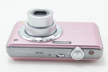 Panasonic パナソニック LUMIX DMC-FS6 コンパクトデジタルカメラ ピンク 260626ah