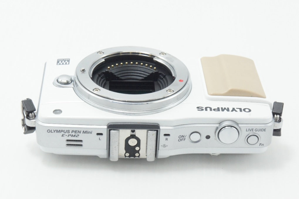 OLYMPUS オリンパス PEN Mini E-PM2 ボディ ミラーレス一眼カメラ ホワイト 260625aa
