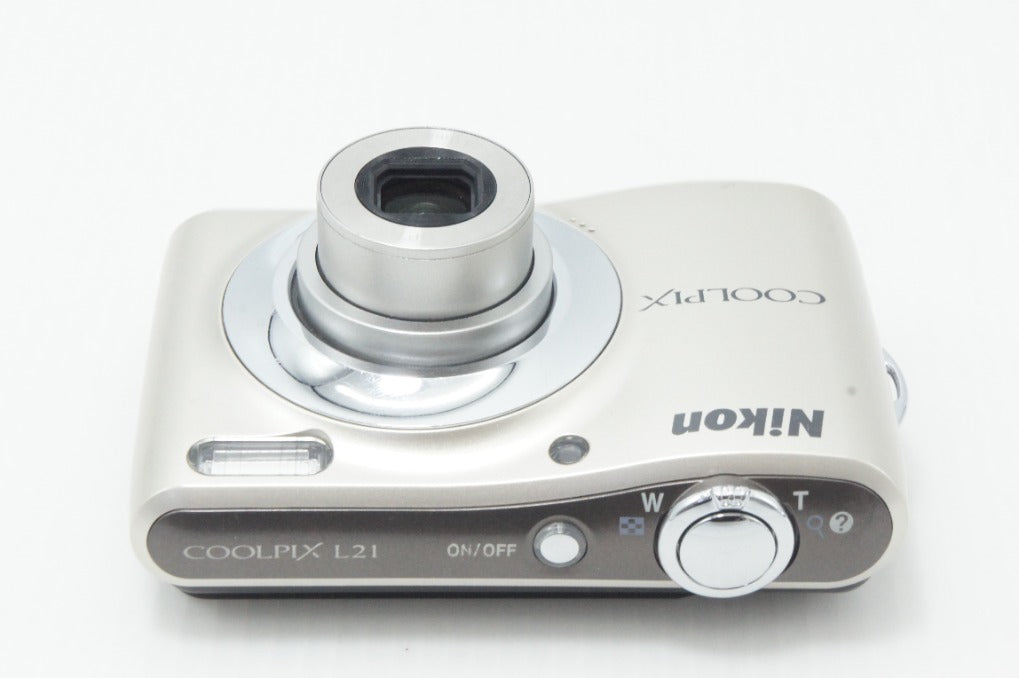 良品 Nikon ニコン COOLPIX L21 コンパクトデジタルカメラ シルバー 260629d