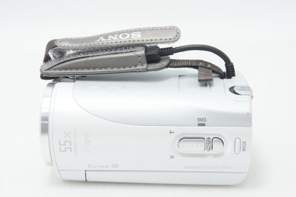 SONY Handycam HDR-CX270V HD Camcorder White 260625w