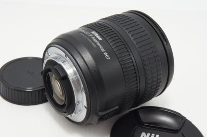 美品 Nikon ニコン AF-S DX ZOOM NIKKOR 18-70mm F3.5-4.5G IF ED APS-C ズームレンズ フード付 260616ao