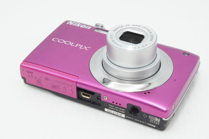 良品 Nikon ニコン COOLPIX S3000 コンパクトデジタルカメラ ビビッドピンク 260616at