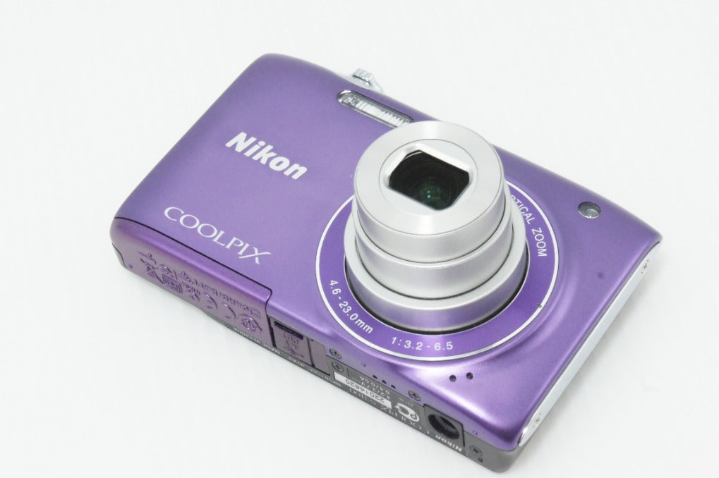 美品 Nikon ニコン COOLPIX S3100 コンパクトデジタルカメラ ファインパープル 260616av