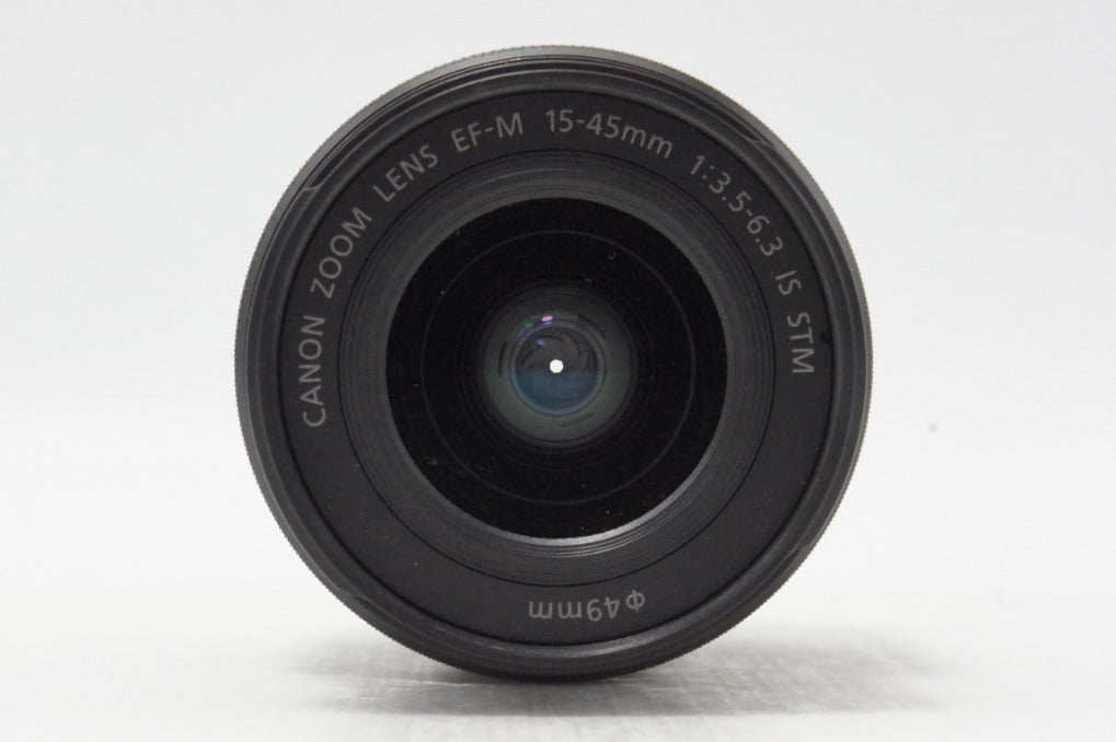 Canon キヤノン EF-M 15-45mm F3.5-6.3 IS STM EF-Mマウント ズームレンズ ブラック 260616v