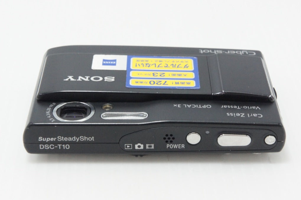 美品 SONY ソニー Cyber-shot DSC-T10 コンパクトデジタルカメラ ブラック 260616aa