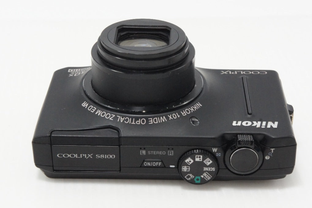 訳あり品 Nikon ニコン COOLPIX S8100 コンパクトデジタルカメラ ノーブルブラック 260616ad