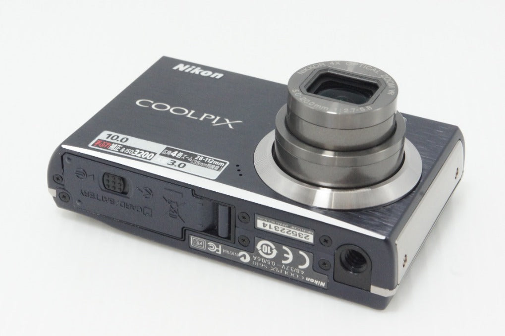 Nikon ニコン COOLPIX S610 コンパクトデジタルカメラ オーシャンブラック 元箱付 260618h